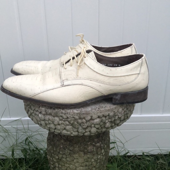 Stacy Adams Men’s Ivory Dress Up Shoes Size : 12M - Picture 8 of 13